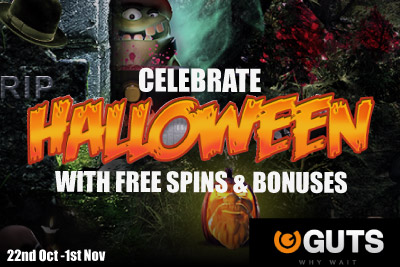 Celebrate Halloween in Style with Mobile Free Spins Bonuses at Guts