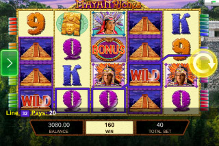 Mayan Riches Mobile Slot Screenshot