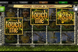Once Upon a Time Mobile Slot Touch Me Bonus