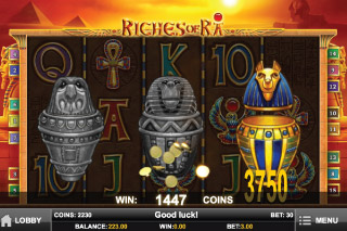 Riches of Ra Pick Me Bonus