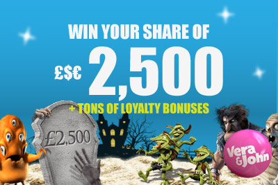 Get Your Share of 2,500 at VJ Casino this October 2014