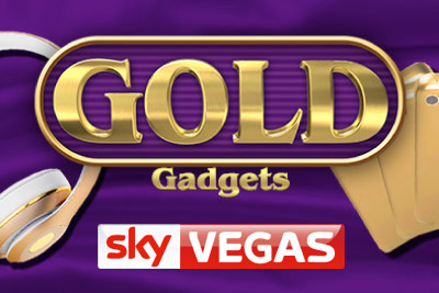 Win Gold Gadgets at Sky Vegas Casino on Mobile