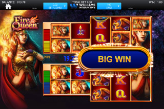 Fire Queen Mobile Slot Big Win