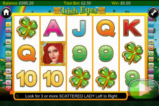 Irish Eyes Slot Screenshot