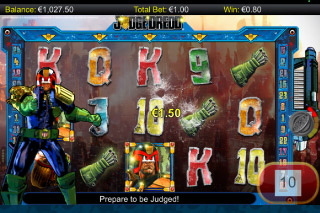 Judge Dredd Mobile Slot Bonus