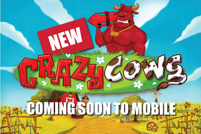 New Crazy Cows Mobile Slot Out November 6th