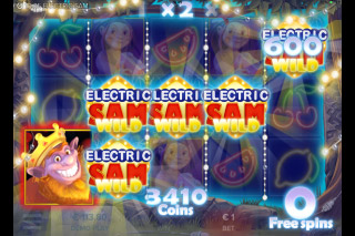 Electric Sam Mobile Slot Free Spins