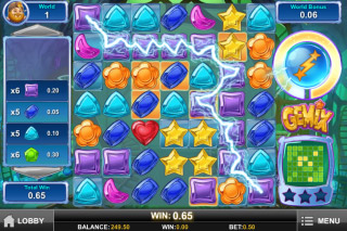 Gemix Mobile Slot Bonus