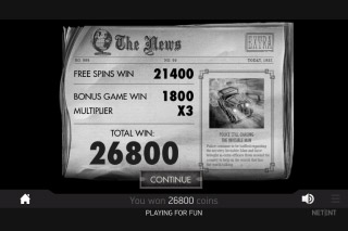 The Invisible Man Slot Bonus Win