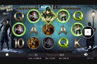 The Invisible Man Slot Free Spins Round