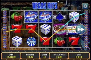 Vegas Hits Mobile Slot Screenshot