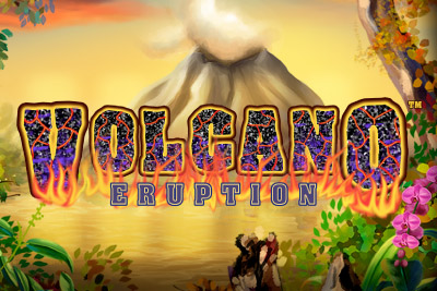 Volcano Eruption Mobile Slot Logo