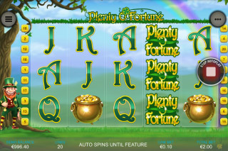 Plenty O Fortune Mobile Slot Screenshot