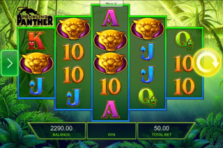 Prowling Panther Mobile Slot Screenshot