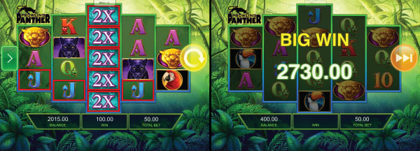 Prowling Panther Slot Screenshots