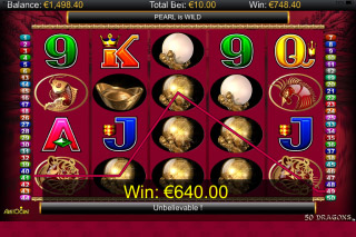 50 Dragons Mobile Slot Huge Win