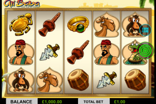 Ali Baba Mobile Slot Screenshot