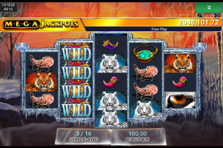 MegaJackpots Siberian Storm Mobile Slot Free Spins