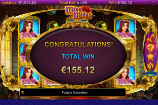 Miss Midas Mobile Slot Free Spins Win