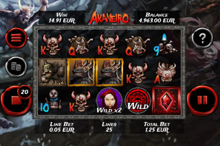 Akaneiro Slot Screenshot