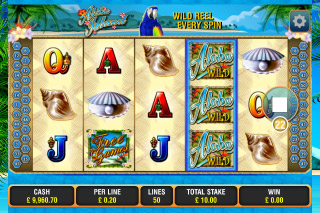 Aloha Island Mobile Slot Screenshot