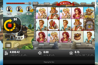 Castle Builder Mobile Slot Screenshot