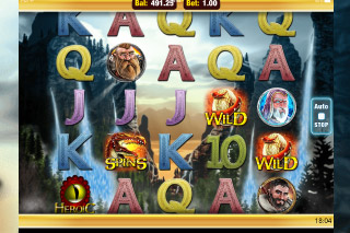 Heroic Mobile Slot Wilds