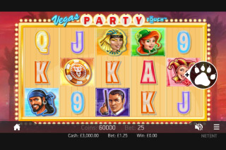 Vegas Party Mobile Slot Screenshot