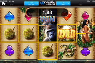 Amazon Queen Mobile Slot Wilds & Reels