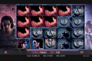 Dracula Touch Mobile Slot Stacked Symbols