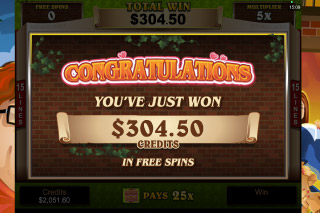 Georgie Porgie Mobile Slot Free Spins Win