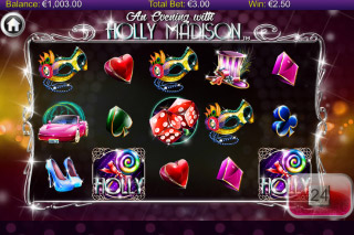 Holly Madison Mobile Slot Reels