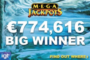 IGT MegaJackpots Siberian Storm Big Winner