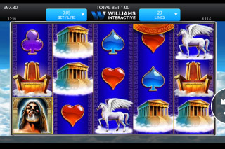 Kronos Mobile Slot Screenshot