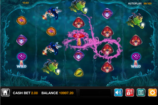 Magic Mushrooms Mobile Slot Screenshot