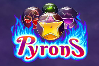 Pyrons Mobile Slot Logo