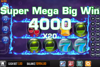 Pyrons Mobile Slot Super Mega Big Win