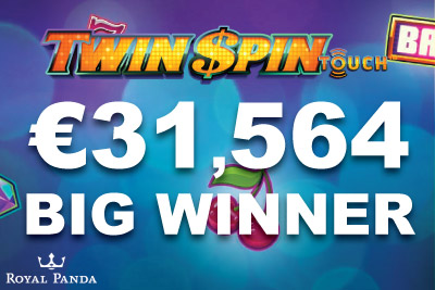 One Lucky Winner Wins Big Playing Twin Spin Touch