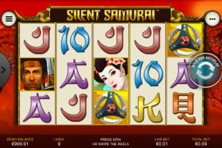 Silent Samurai Slot Reels