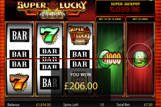 Super Lucky Reels Slot Big Win