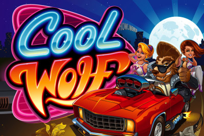 Cool Wolf Mobile Slot Logo