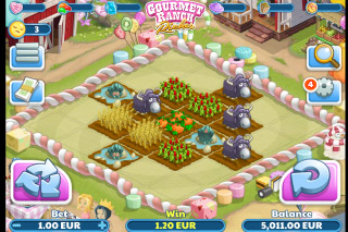 Gourmet Ranch Riches Mobile Slot Screenshot