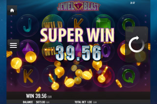 Jewel Blast Mobile Slot Super Win