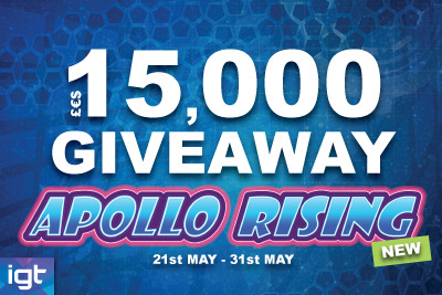 Play Apollo Rising & Win Cash Prizes