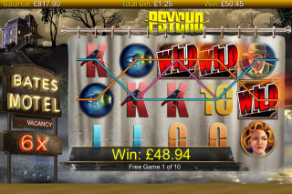 Psycho Slot Free Spins