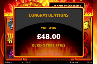 Super Fast Hot Hot Mobile Slot Free Spins Win