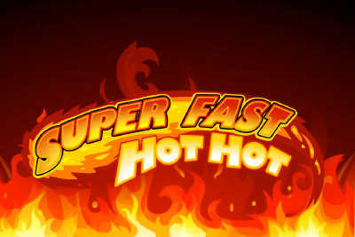 Super Fast Hot Hot Mobile Slot Logo