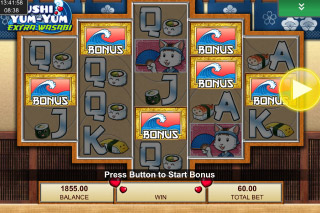 Sushi Yum Yum Mobile Slot Bonus