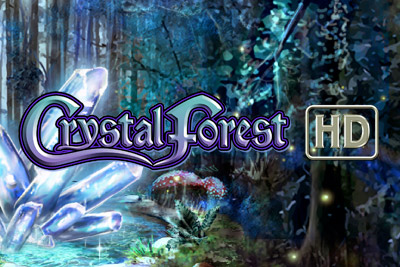 Crystal Forest Mobile Slot Logo
