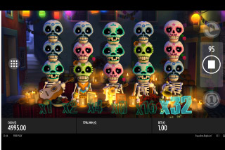 Esqueleto Explosivo Mobile Slot Multipliers